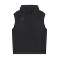 Snow Washed Sleeveless Hoodie