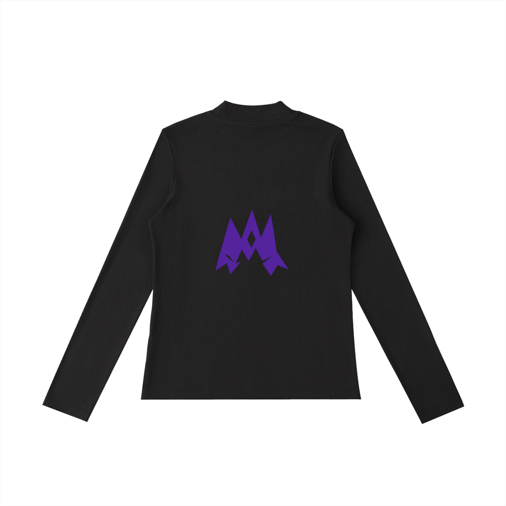 Essential Mock Neck Long Sleeve T-Shirt