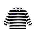 Color Block Stripe Polo Shirt