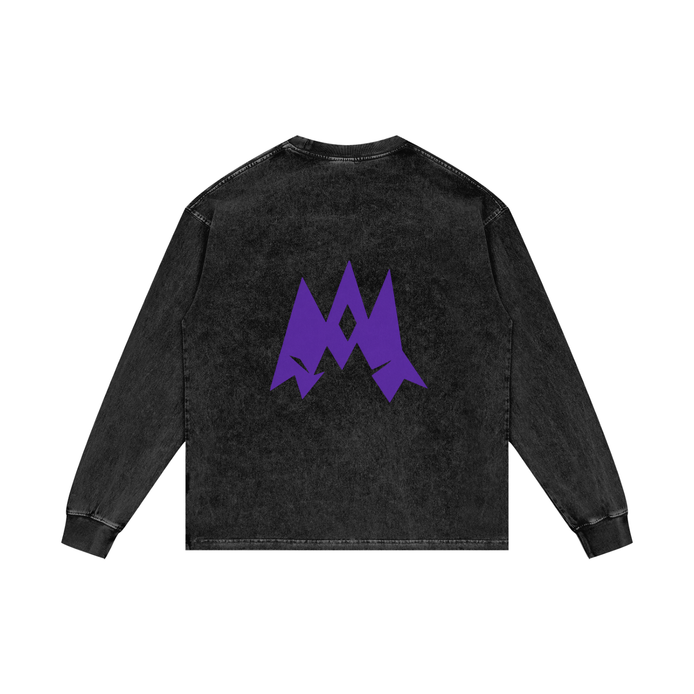 Acid Wash Oversize Long Sleeve T-Shirt